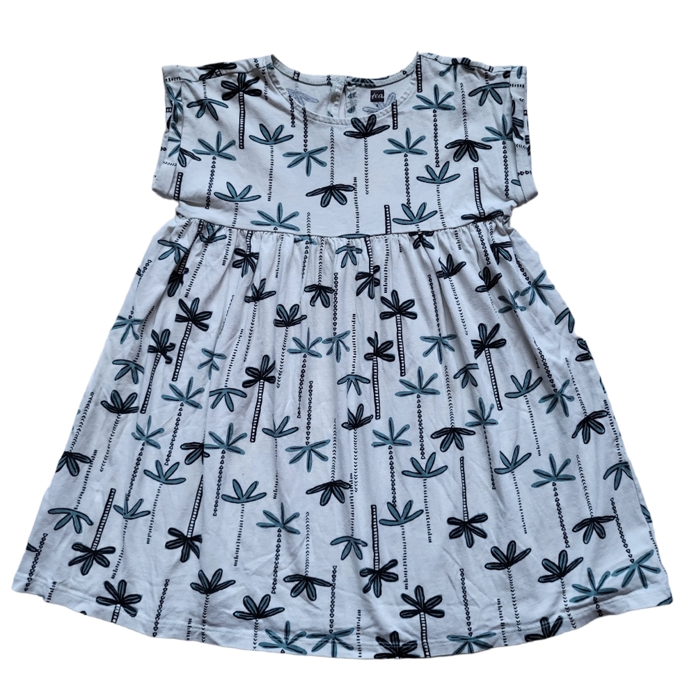 Tea Sz6 Palm Tree Empire Dress